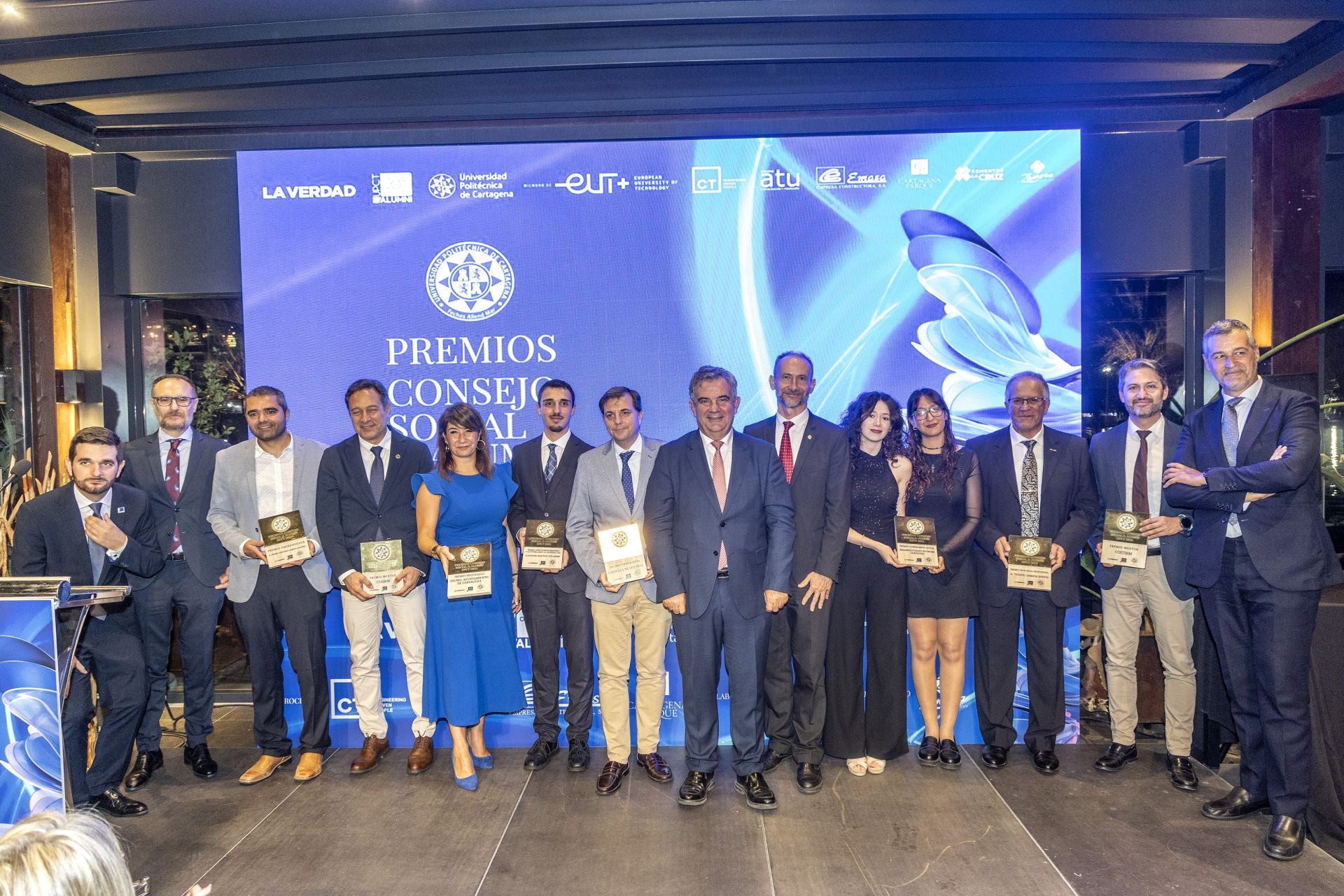 Los Premios Consejo Social y Alumni de la UPCT, en imágenes