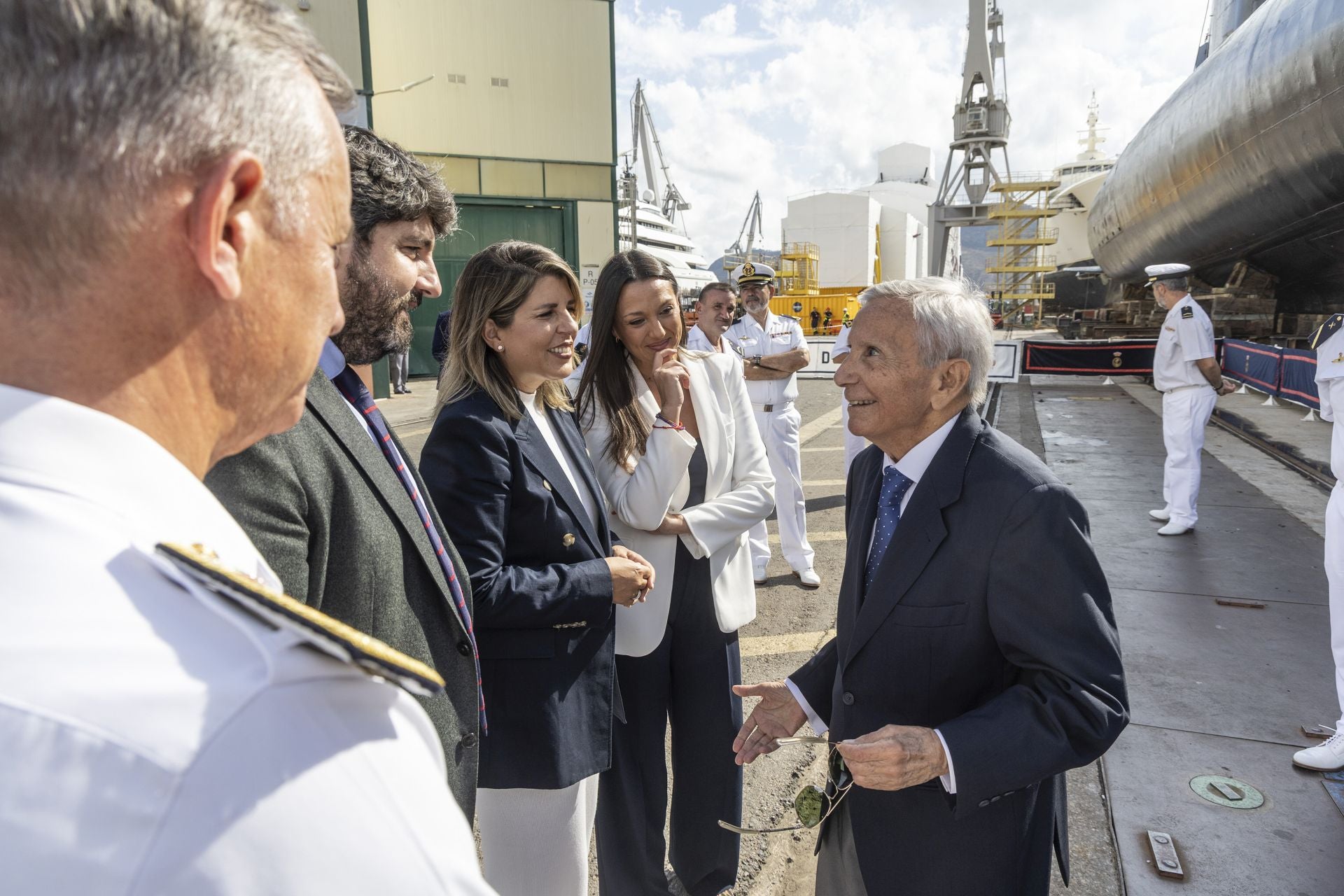 El Ayuntamiento de Cartagena asume la titularidad del submarino &#039;Tonina&#039;, en imágenes