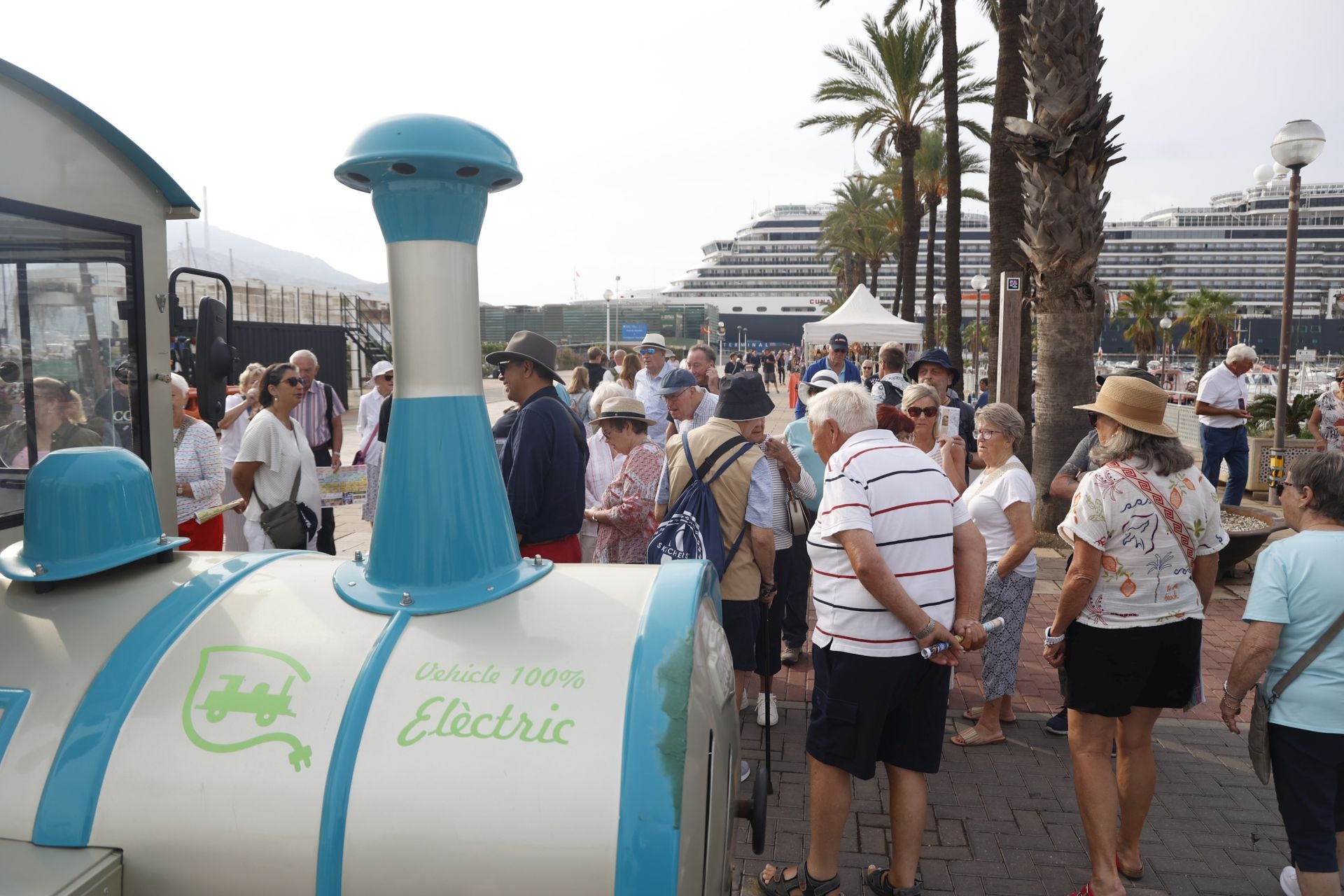 Más de dos mil turistas del crucero &#039;Queen Victoria&#039; desembarcan en Cartagena, en imágenes