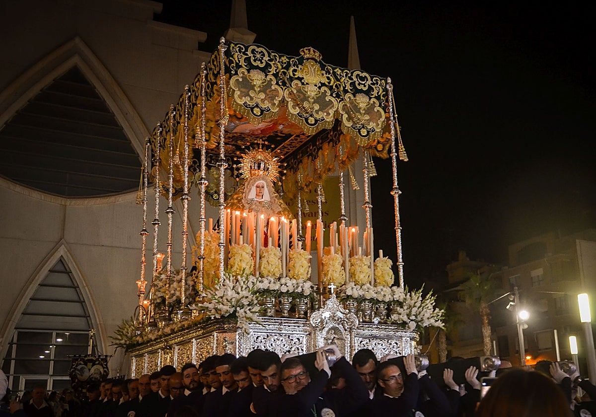 Procesión Mariana en Torrevieja, octubre del pasado año.