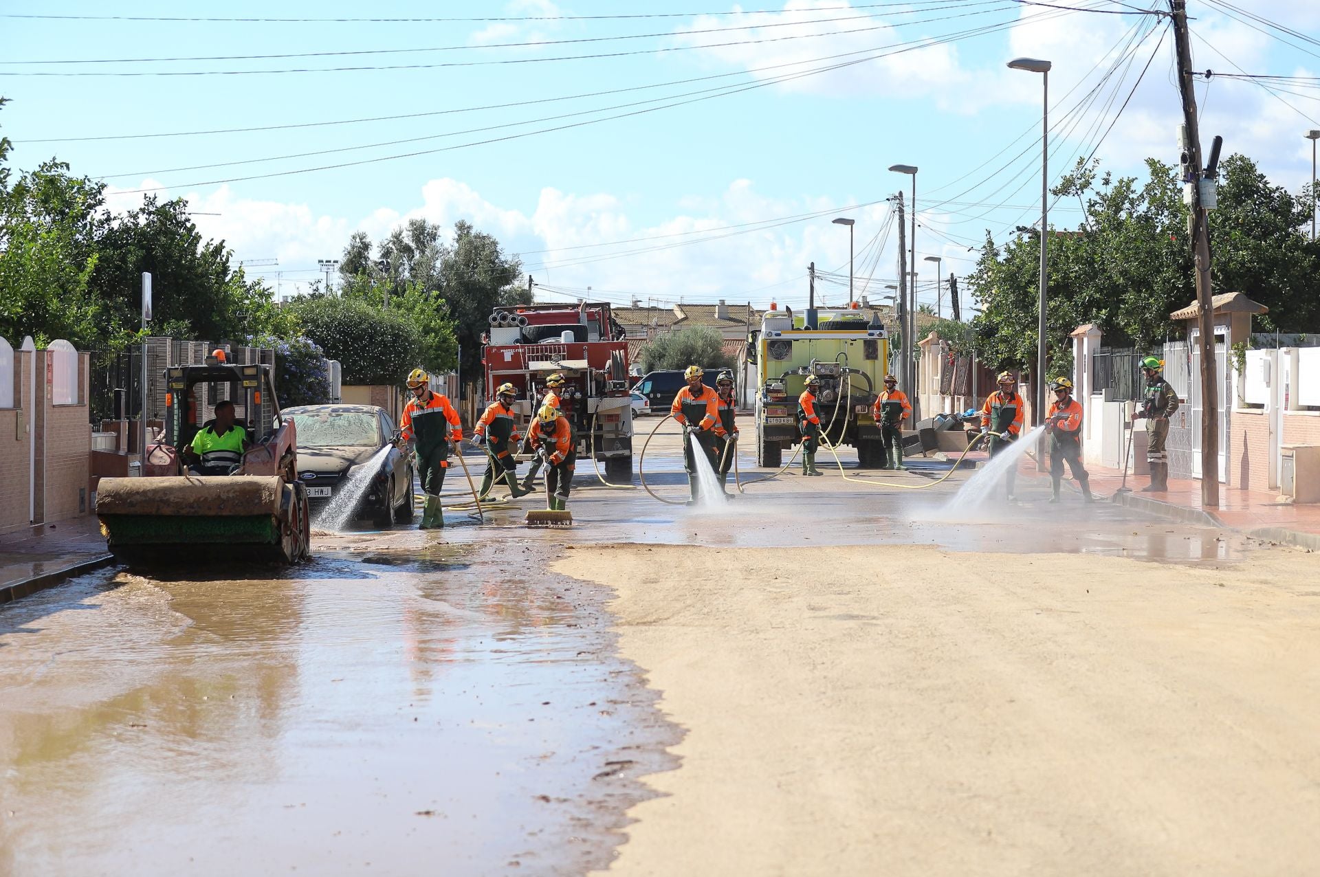 En imágenes, así están los municipios del Mar Menor una semana después de la dana