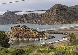 Imagen de archivo de la bahía de Portmán.