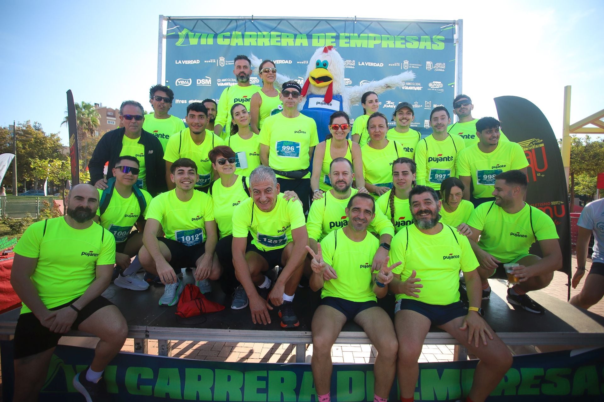 En imágenes, la VII Carrera de Empresas en Murcia