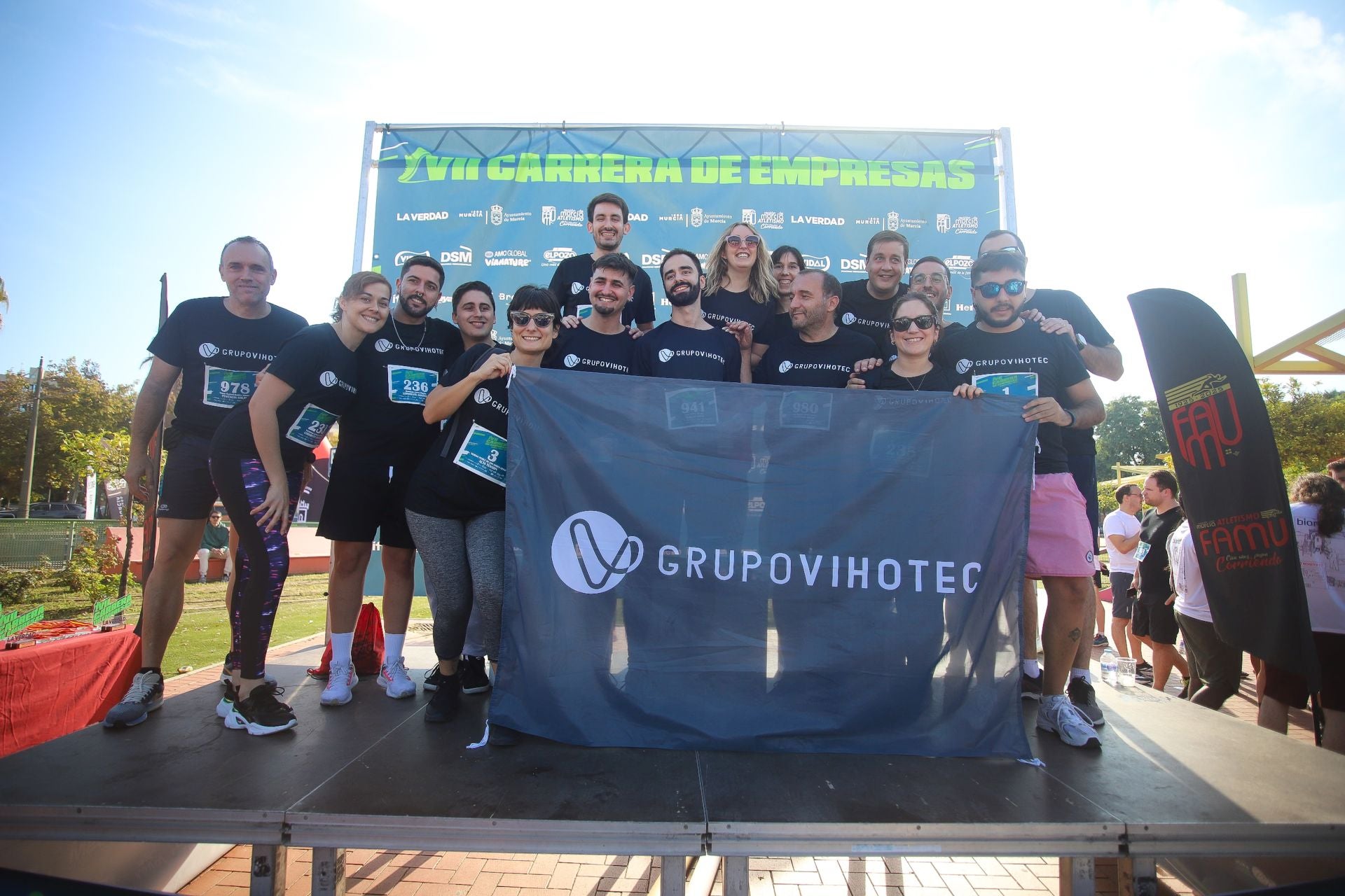 En imágenes, la VII Carrera de Empresas en Murcia