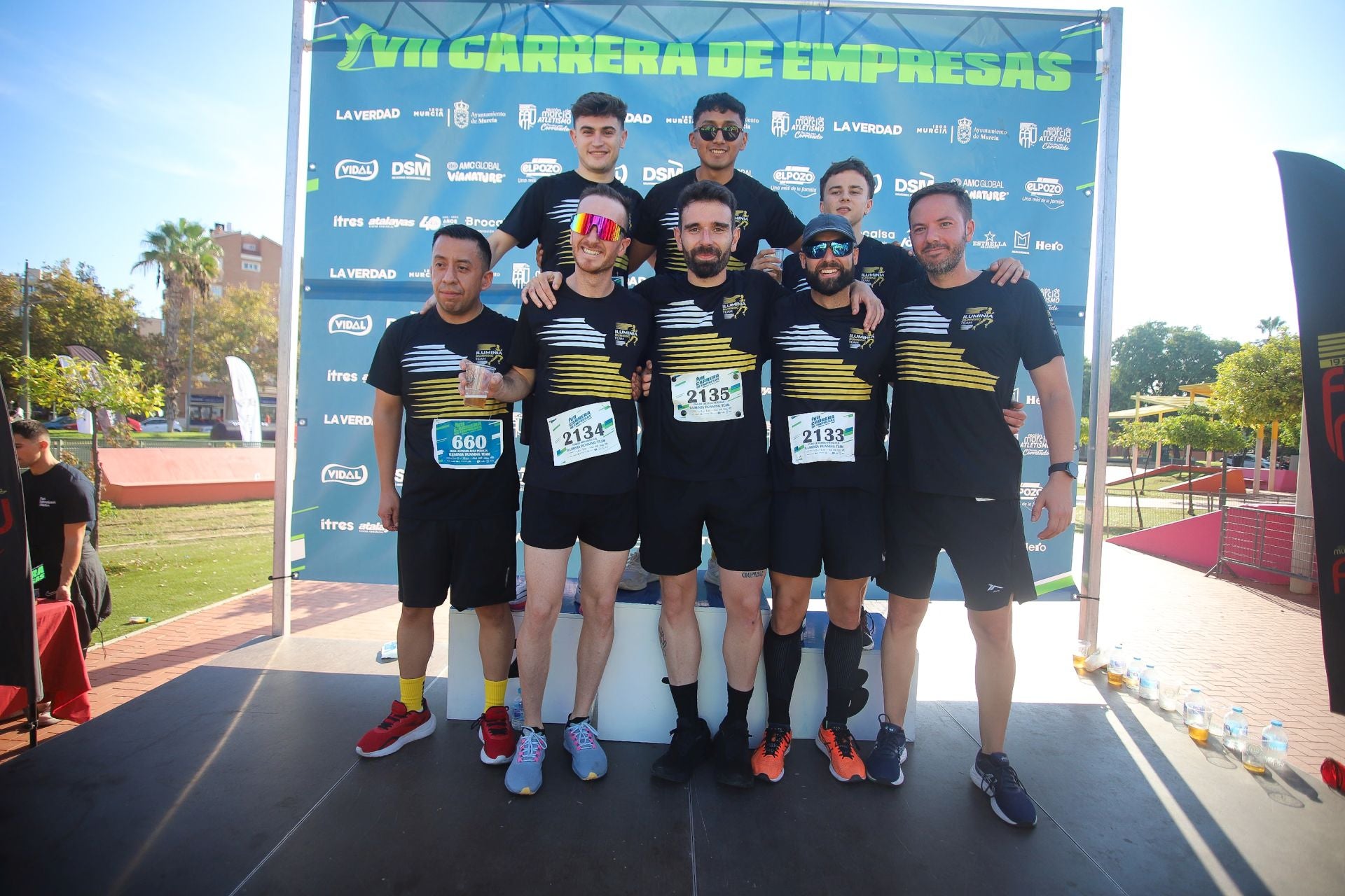 En imágenes, la VII Carrera de Empresas en Murcia