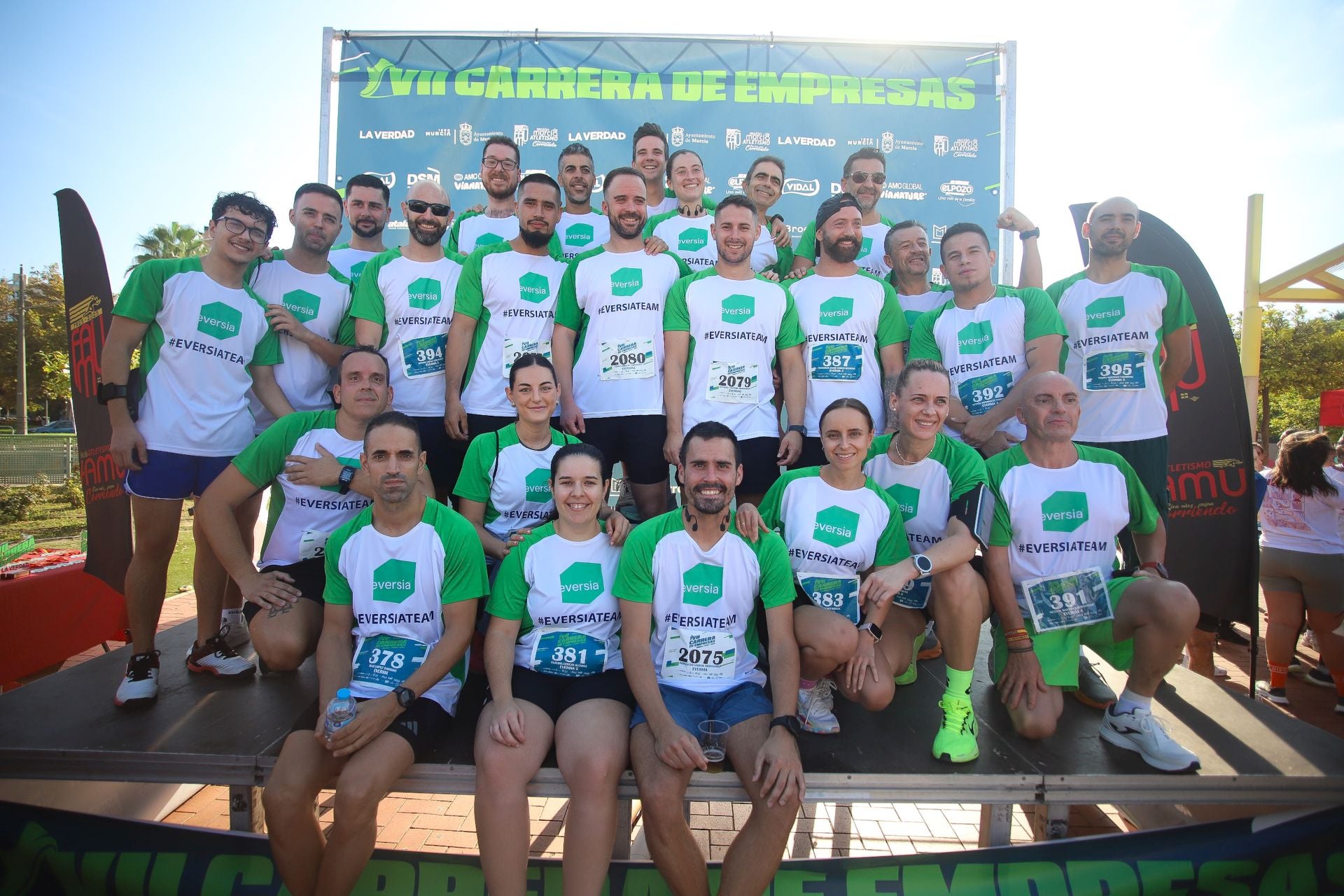 En imágenes, la VII Carrera de Empresas en Murcia