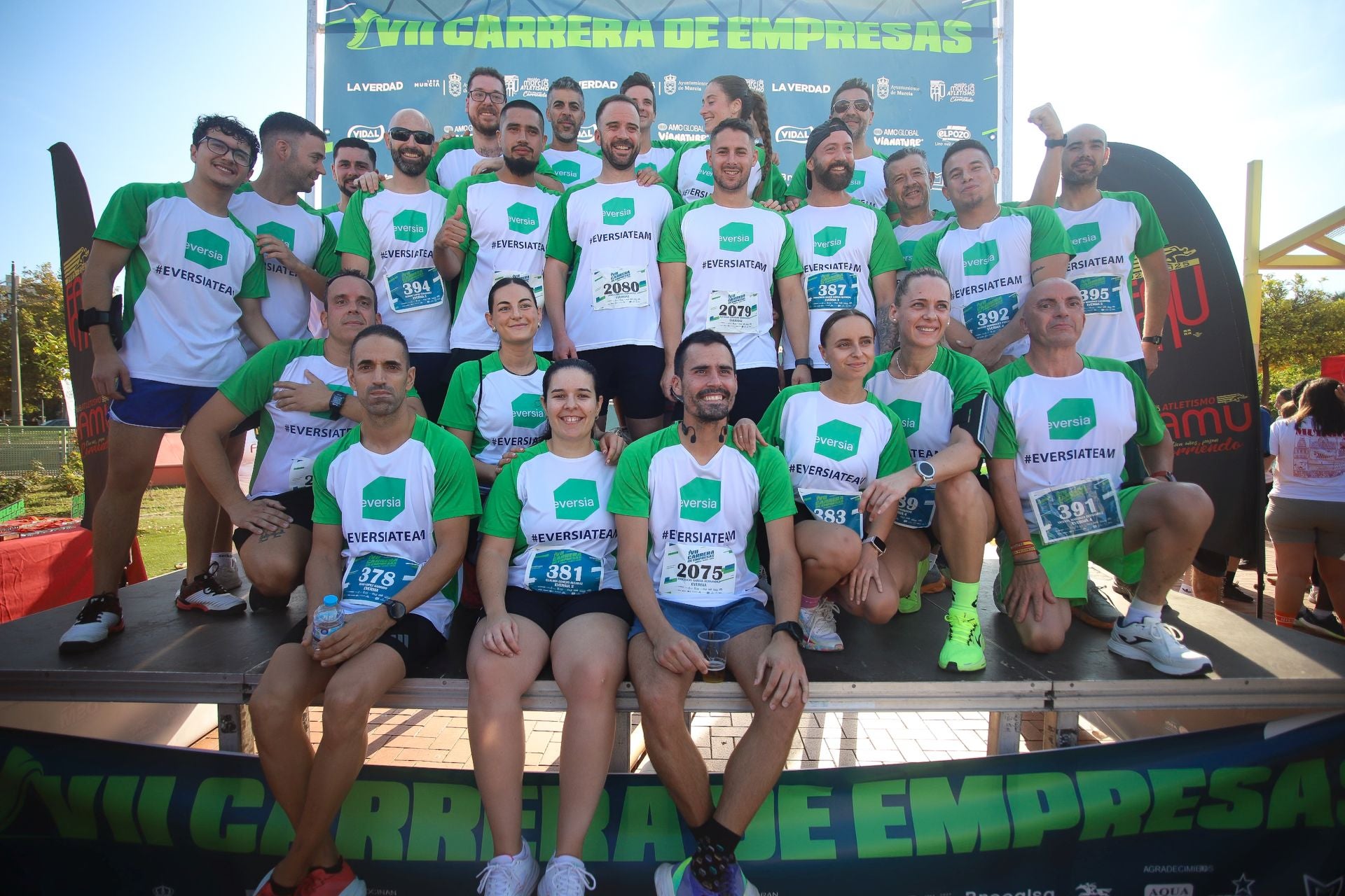 En imágenes, la VII Carrera de Empresas en Murcia