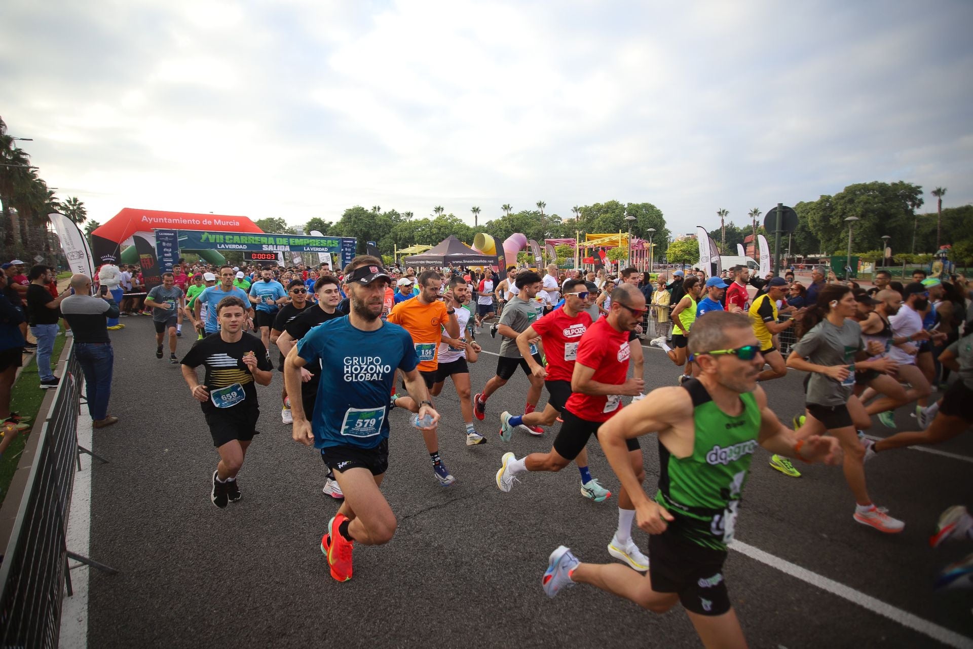 En imágenes, la VII Carrera de Empresas en Murcia