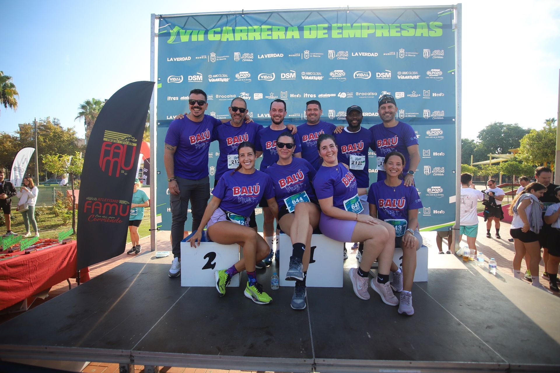 En imágenes, la VII Carrera de Empresas en Murcia