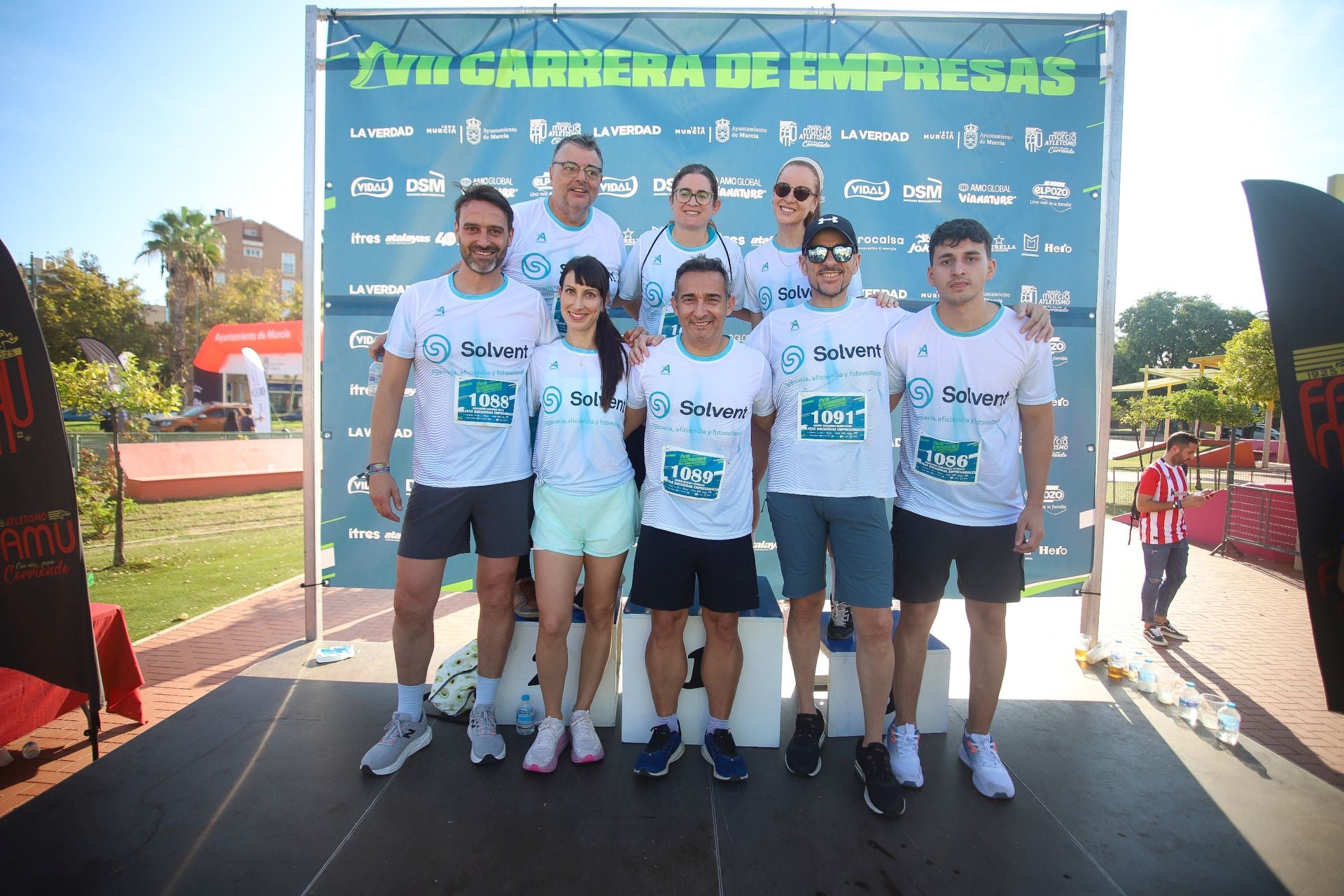 En imágenes, la VII Carrera de Empresas en Murcia