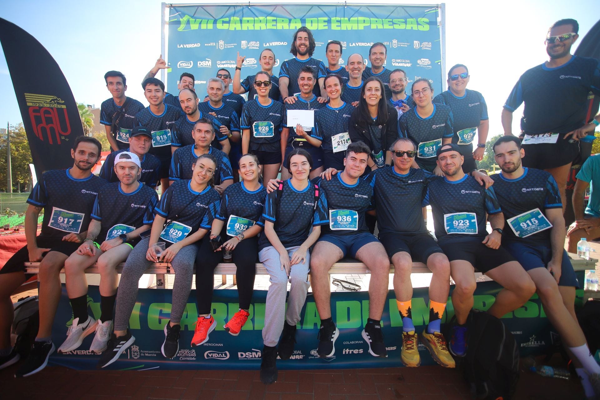 En imágenes, la VII Carrera de Empresas en Murcia