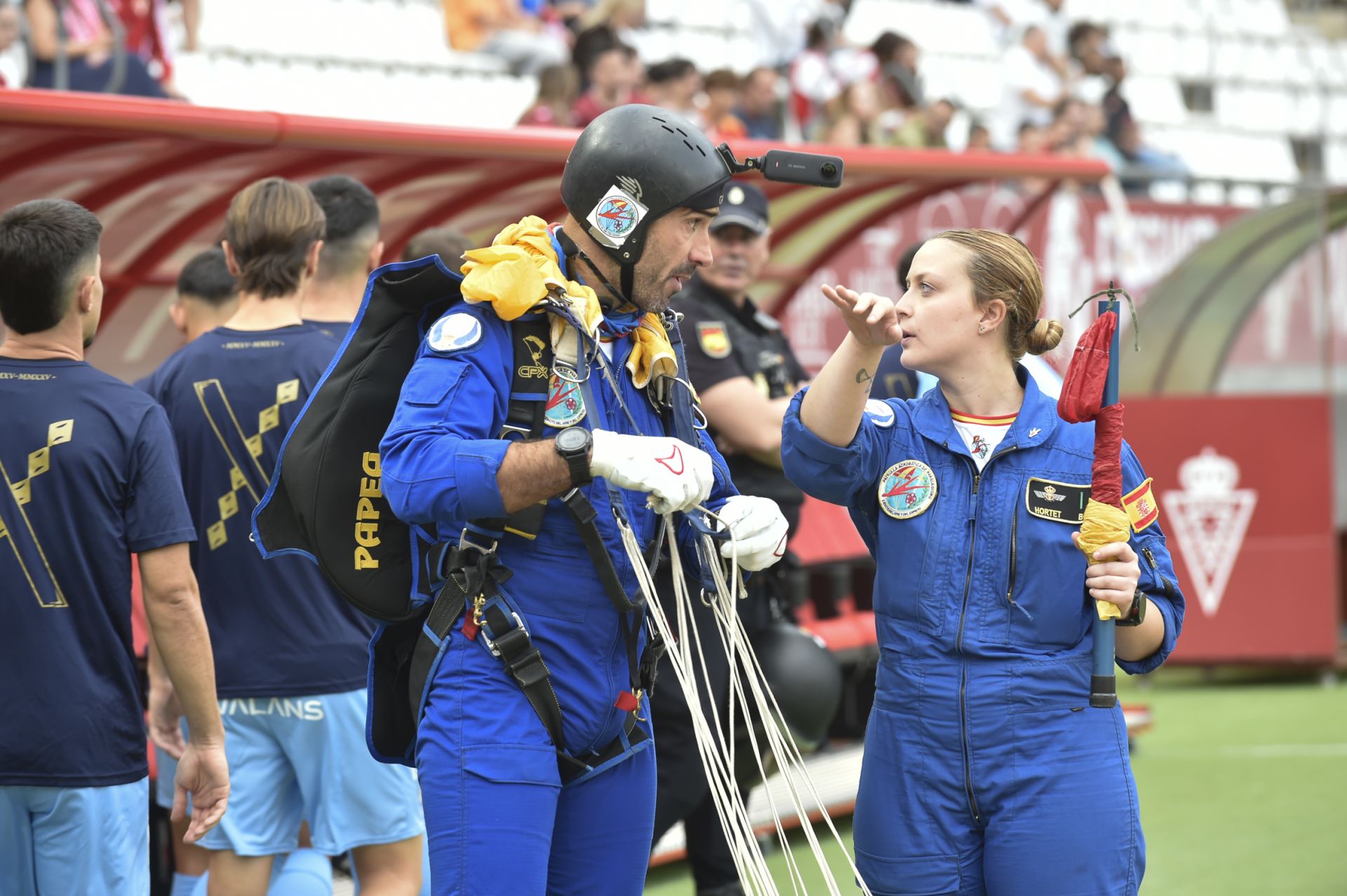 El Real Murcia se estrella ante el Ibiza, en imágenes