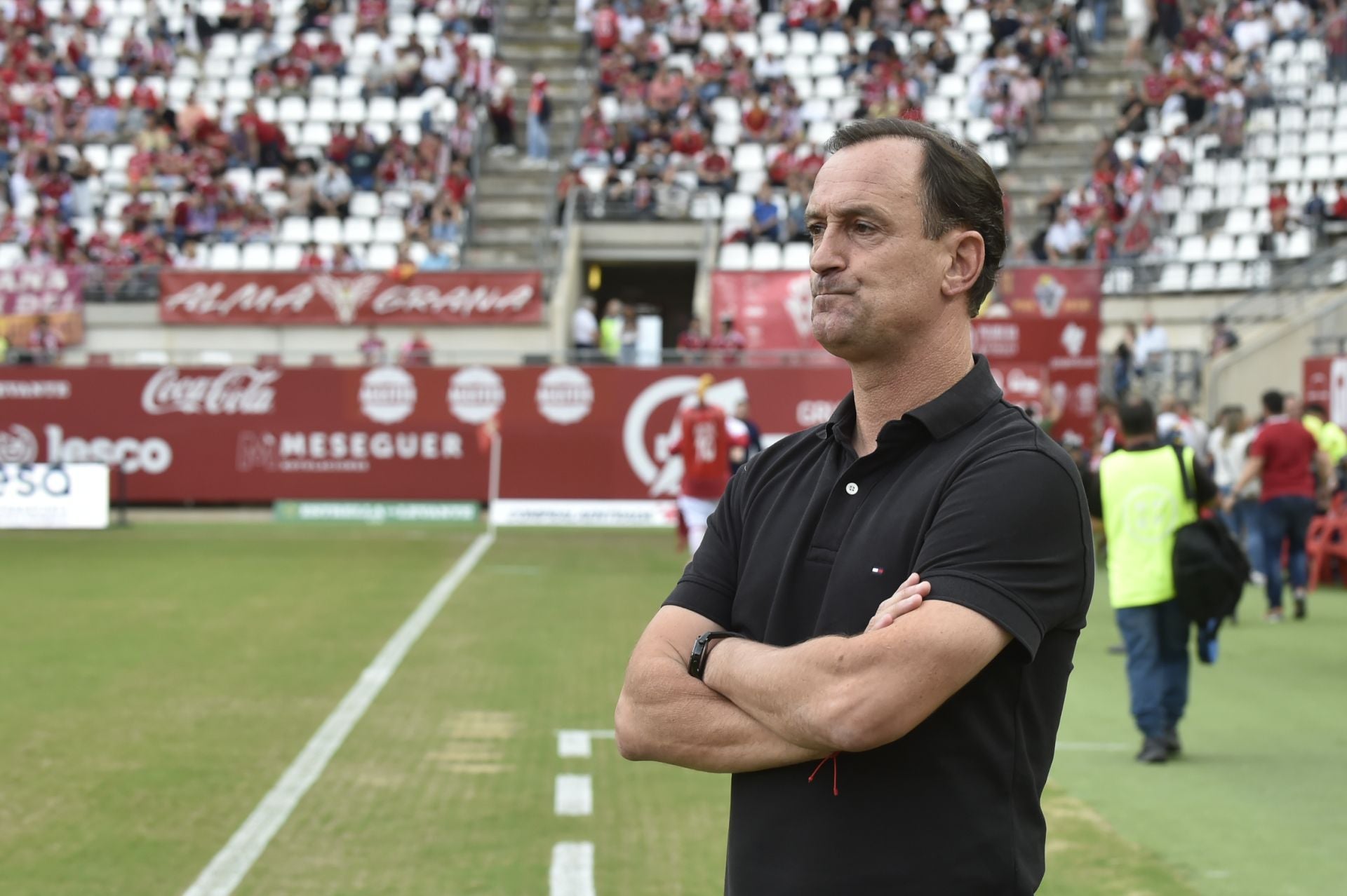 El Real Murcia se estrella ante el Ibiza, en imágenes