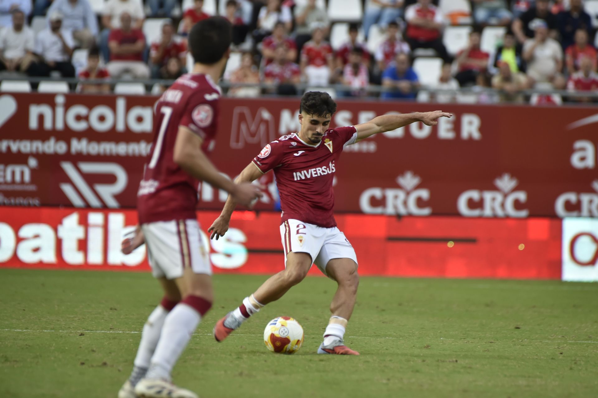 El Real Murcia se estrella ante el Ibiza, en imágenes