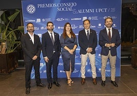 Fernando García, Ignacio Cifuentes, Ana Salmerón, Marcos Mateos y Miguel Ángel Sola.