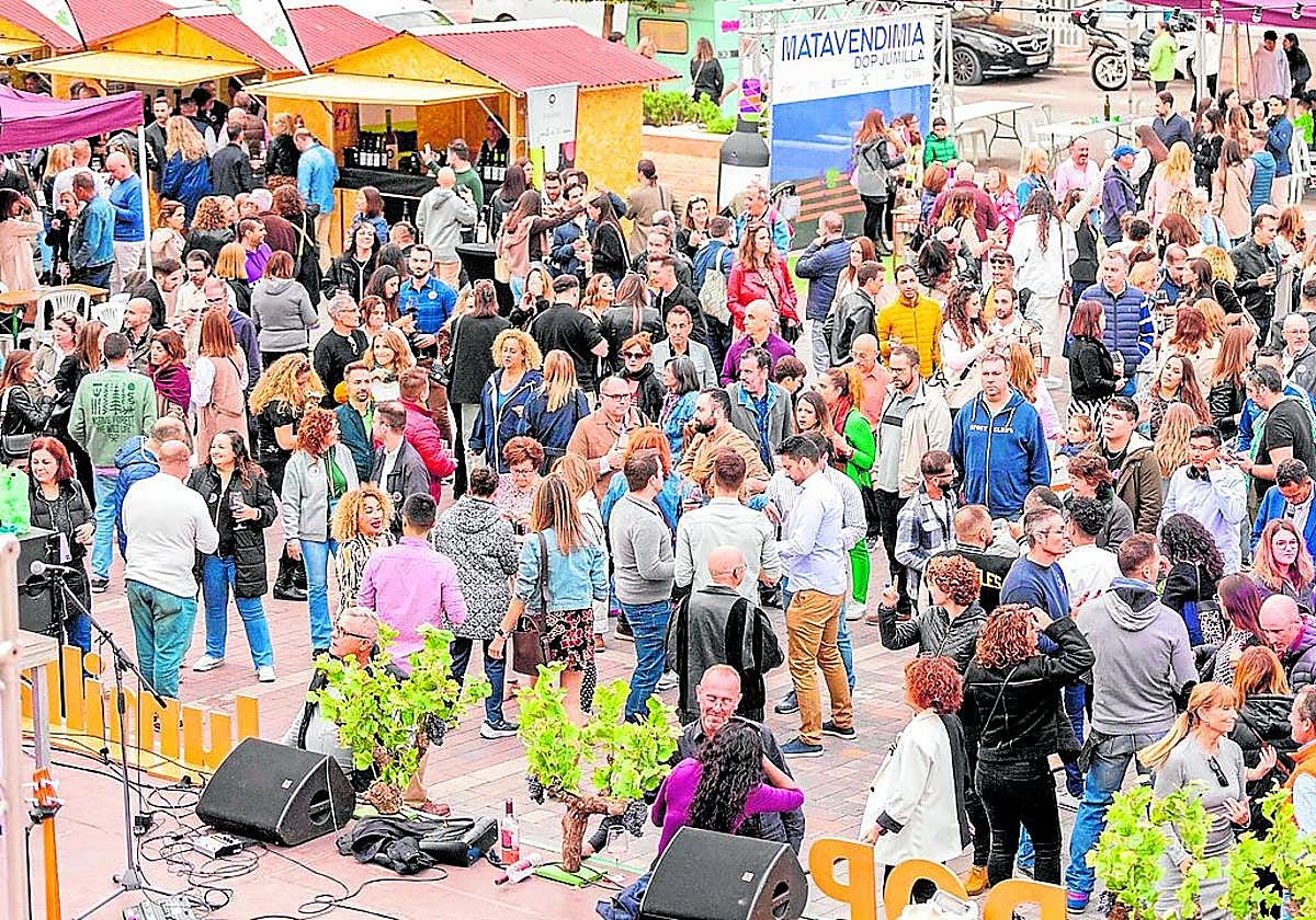 Matavendimia se celebró el pasado año en el mercado.