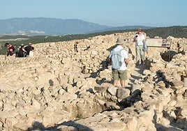 Imagen de archivo de una visita guiada a La Almoloya.