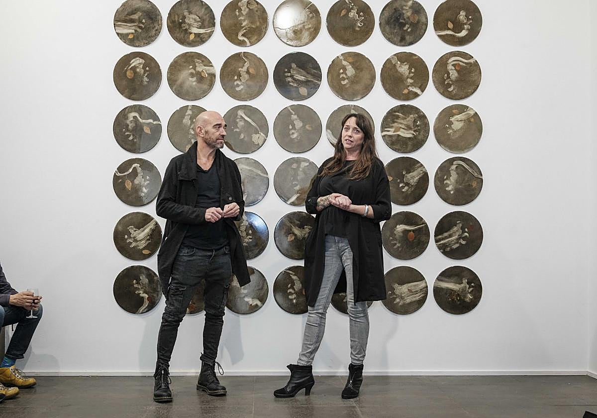 Inauguración de la exposición de Lidó Rico en Berlín.