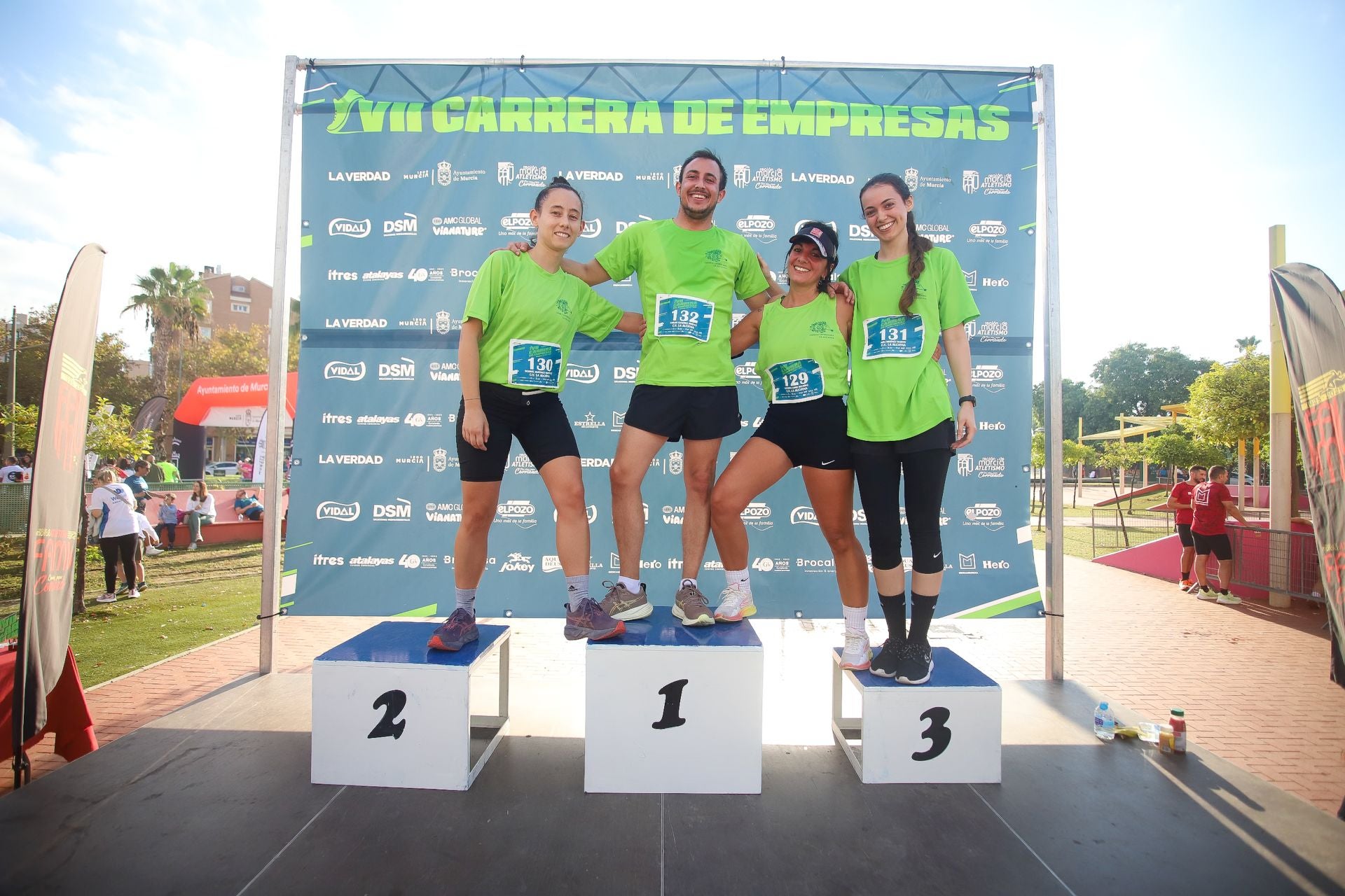 En imágenes, la VII Carrera de Empresas en Murcia