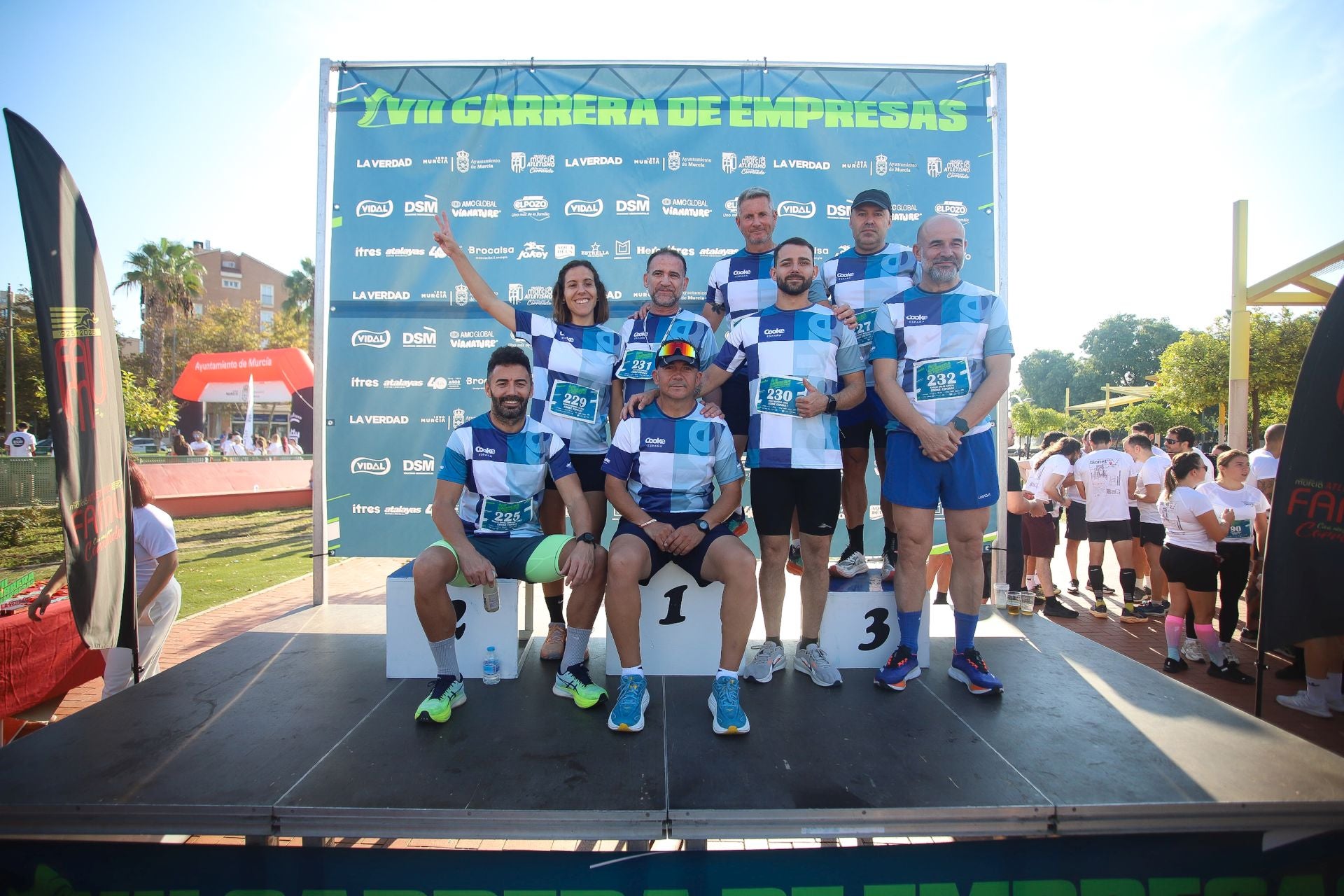 En imágenes, la VII Carrera de Empresas en Murcia