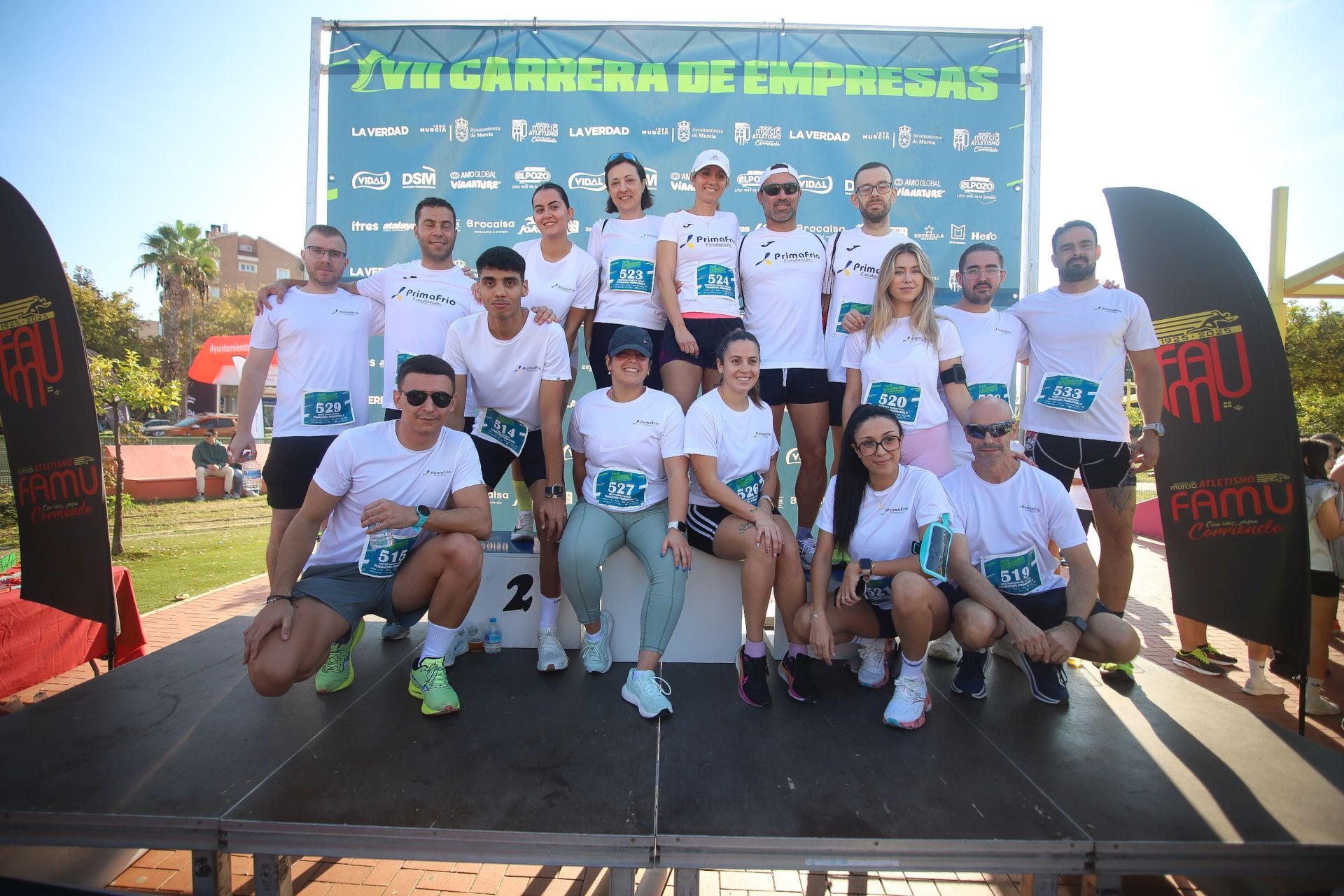 En imágenes, la VII Carrera de Empresas en Murcia