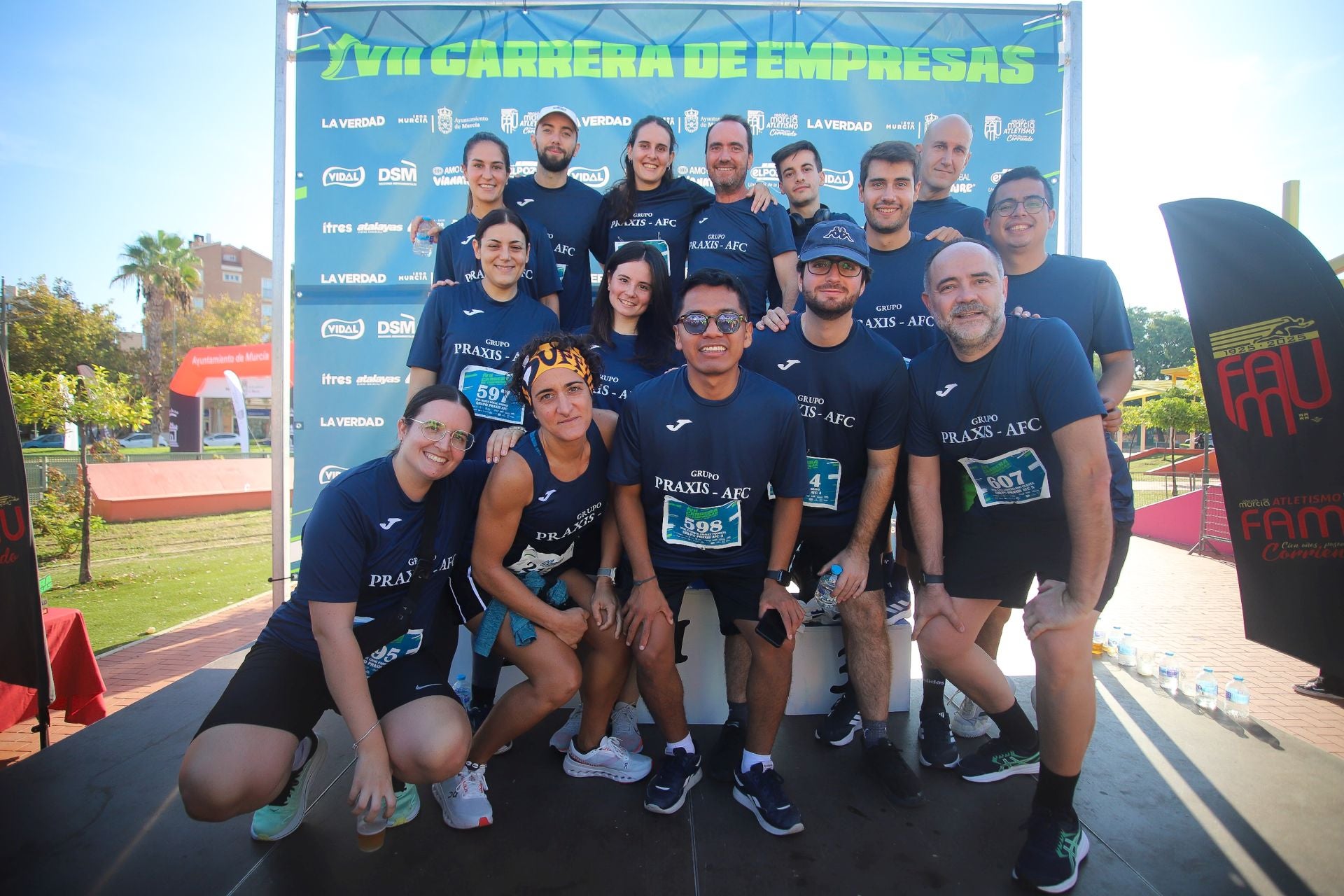En imágenes, la VII Carrera de Empresas en Murcia