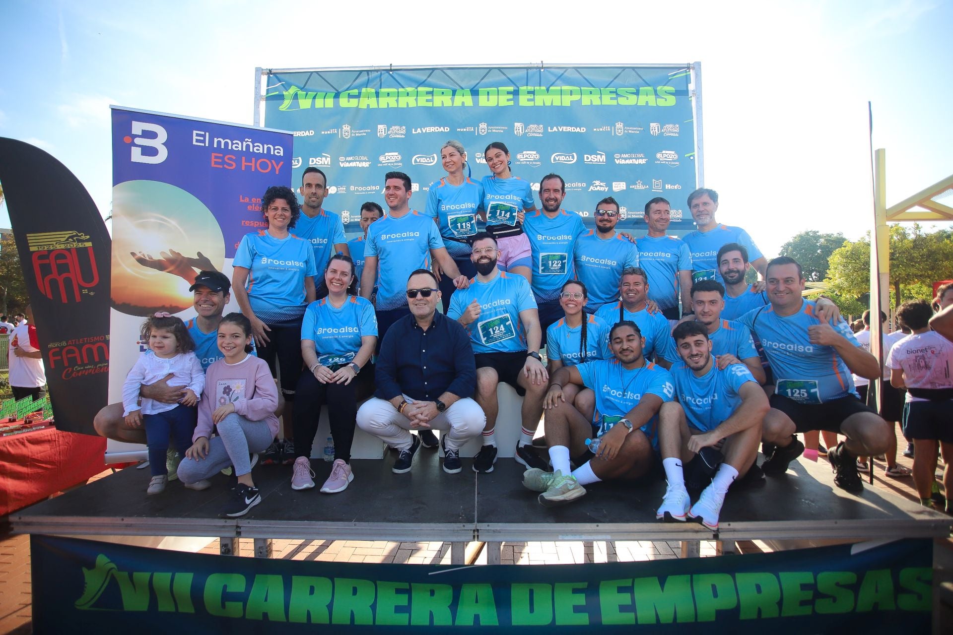 En imágenes, la VII Carrera de Empresas en Murcia