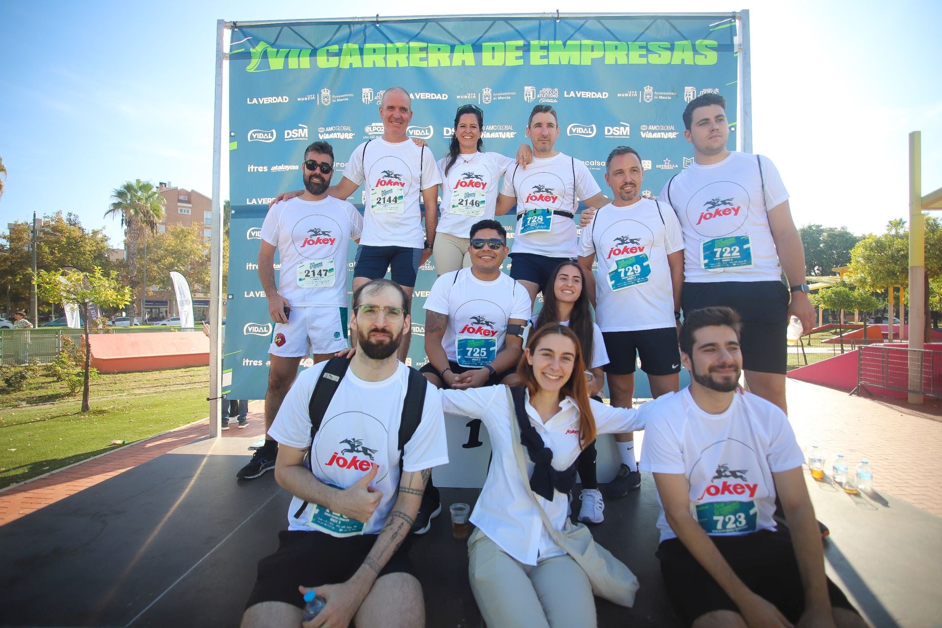 En imágenes, la VII Carrera de Empresas en Murcia