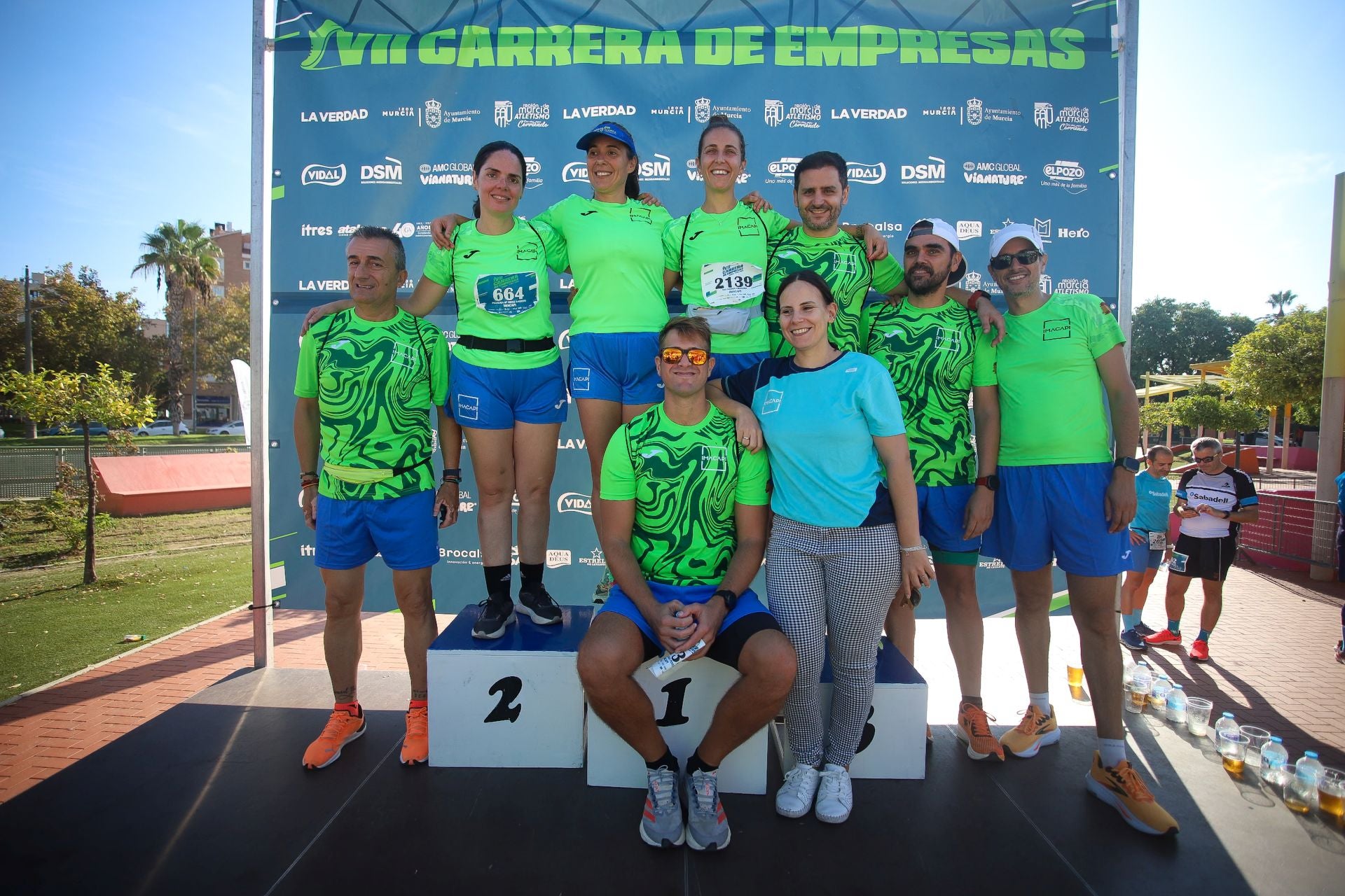 En imágenes, la VII Carrera de Empresas en Murcia