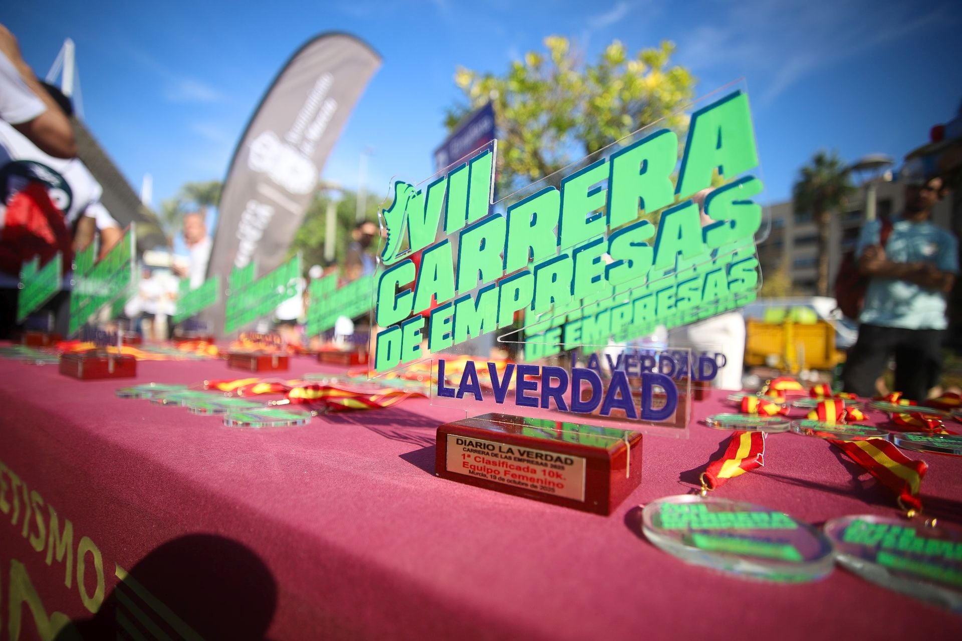 En imágenes, la VII Carrera de Empresas en Murcia