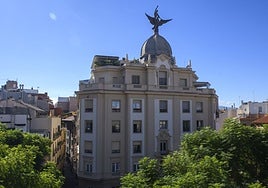 Edificio de la Unión y el Fénix de Murcia.