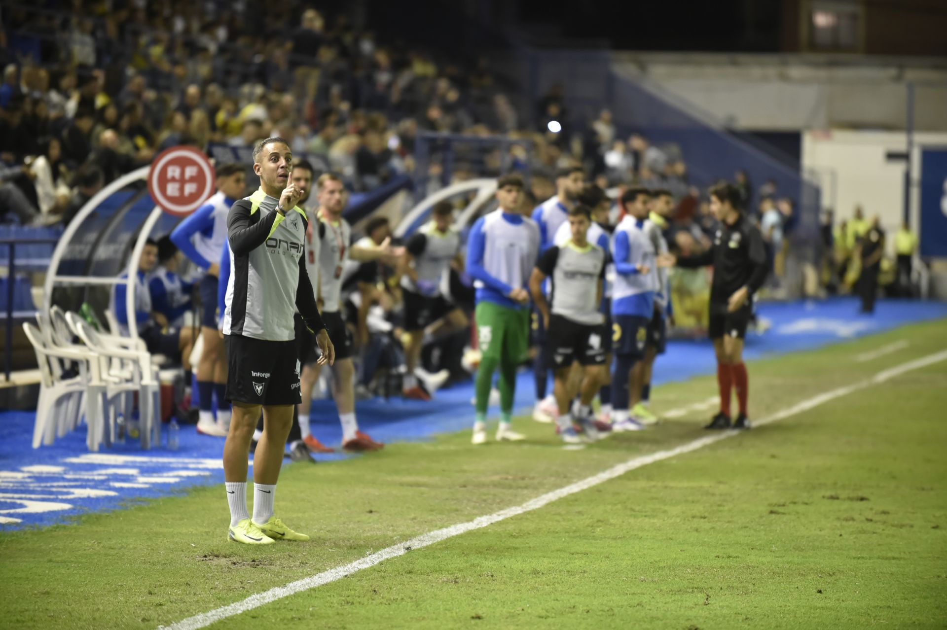 Las imágenes del UCAM CF-Cádiz (1-3)