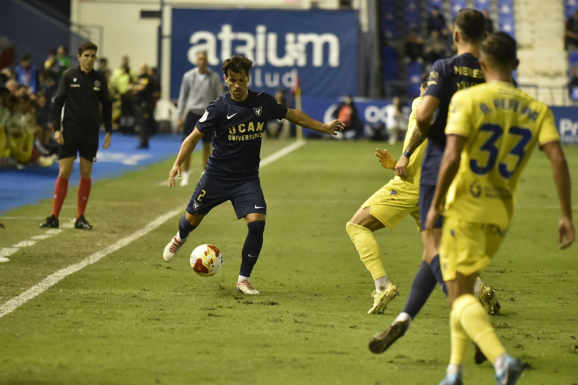 Las imágenes del UCAM CF-Cádiz (1-3)
