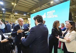 El evento en el estand de Cajamar.