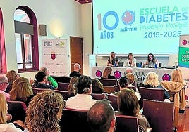 Acto organizado por la Escuela de Diabetes.
