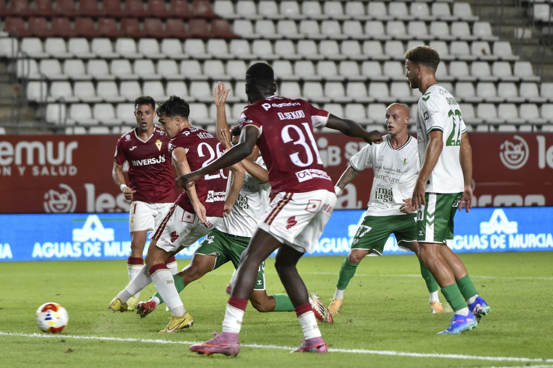 Las imágenes del Real Murcia Antequera (1 (2) - 1 (1))