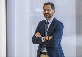 Antonio Francisco Ferrández Nortes, en la Consejería de Educación.