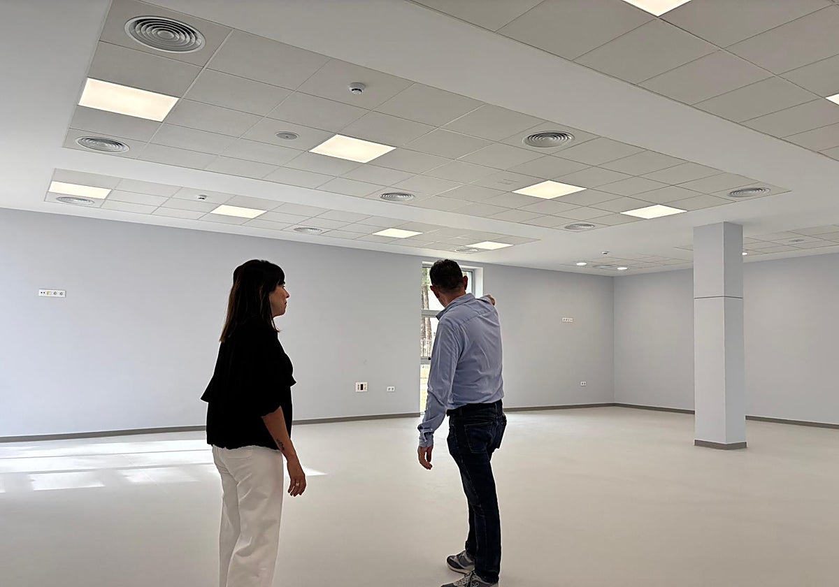 Uno de los espacios del recién rehabilitado Centro Ocupacional Oriol.