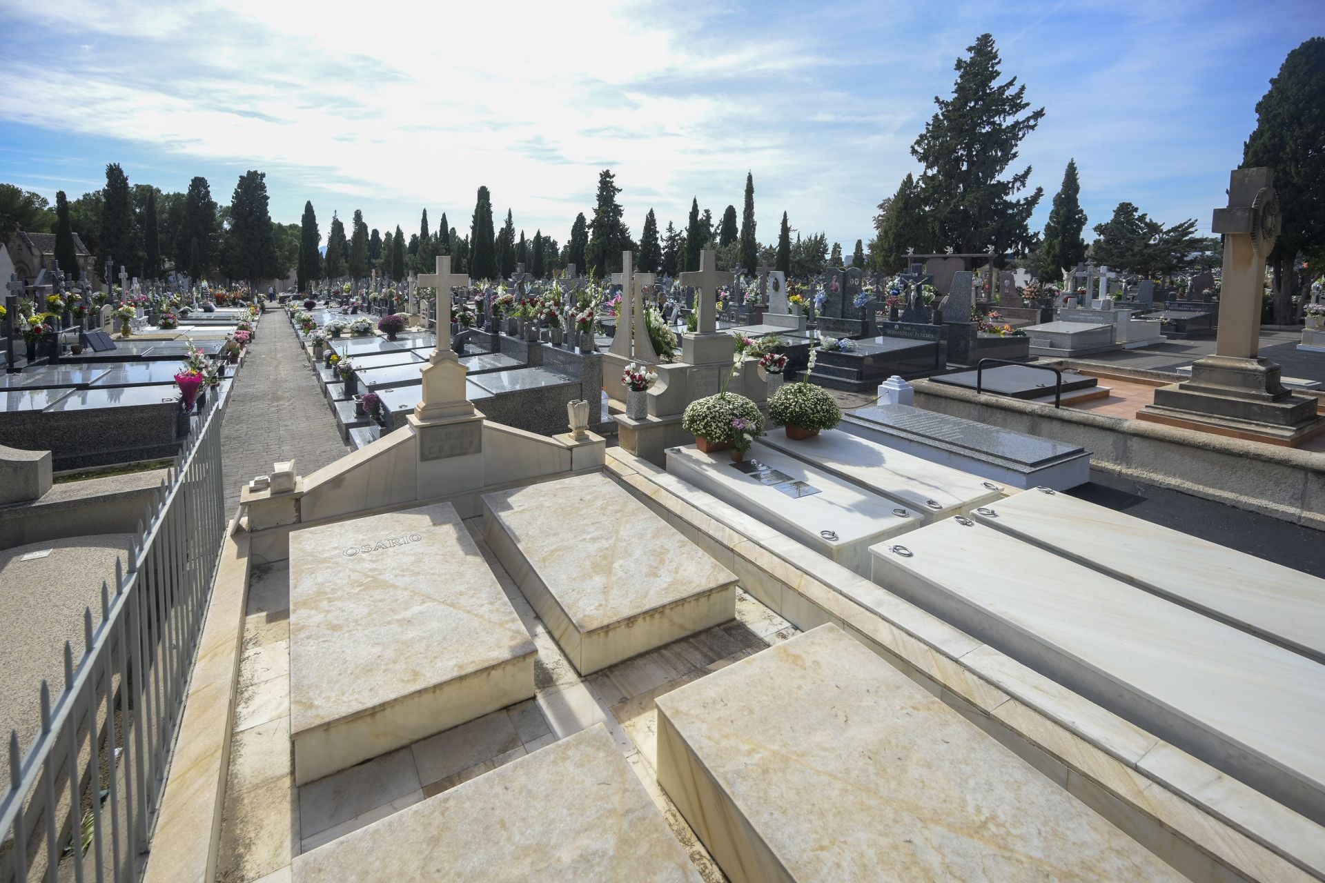 La festividad de Todos los Santos en Murcia, en imágenes
