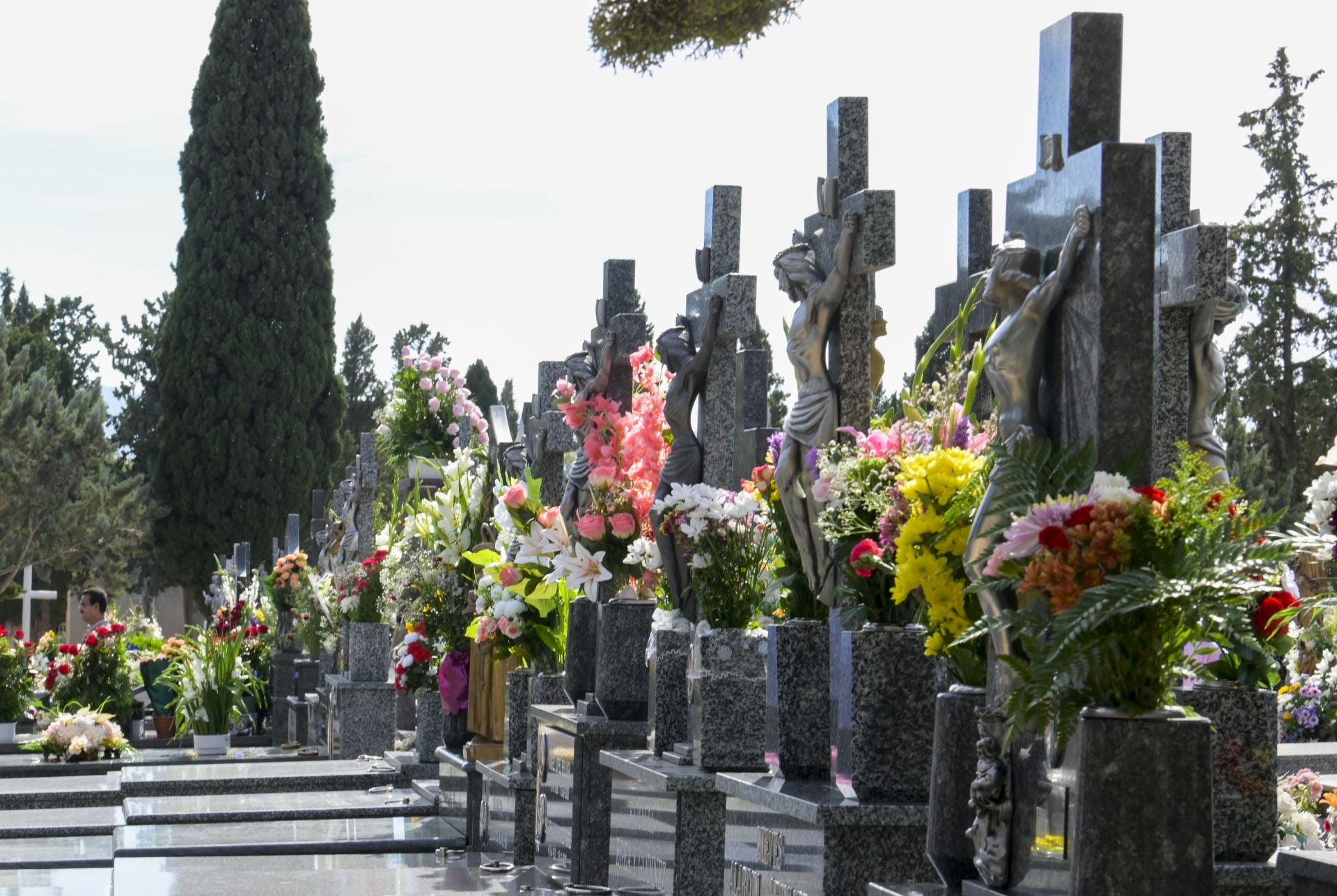 La festividad de Todos los Santos en Murcia, en imágenes