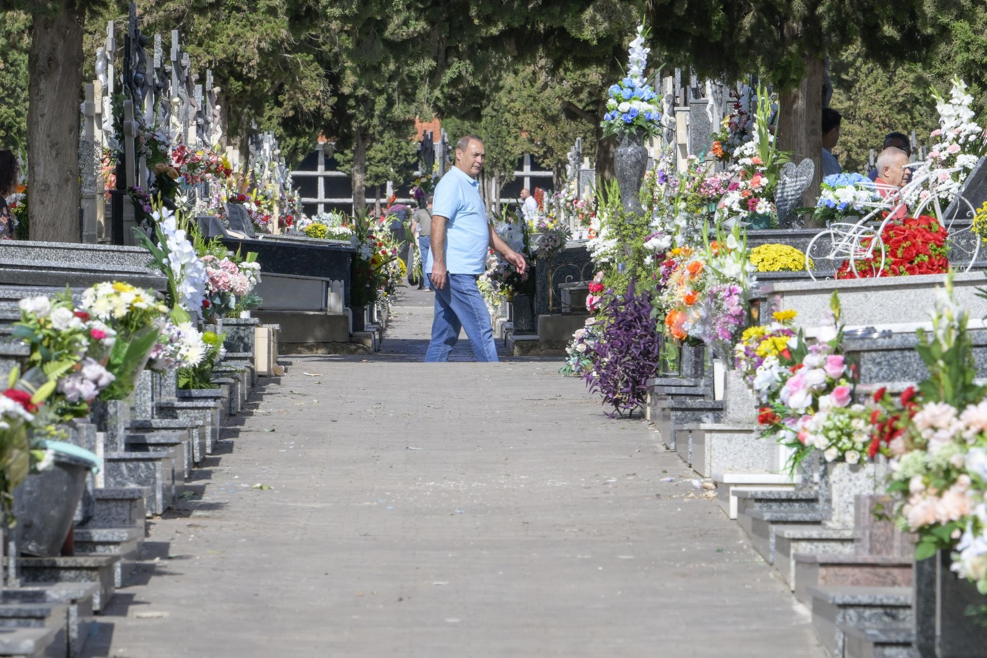 La festividad de Todos los Santos en Murcia, en imágenes