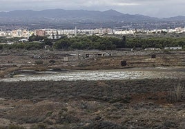 Imagen de archivo de las balsas de los terrenos de Zinsa.
