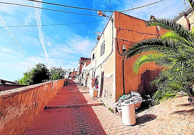 Calle Empedrado, en Santa María, donde se rehabilitarán dos viviendas.