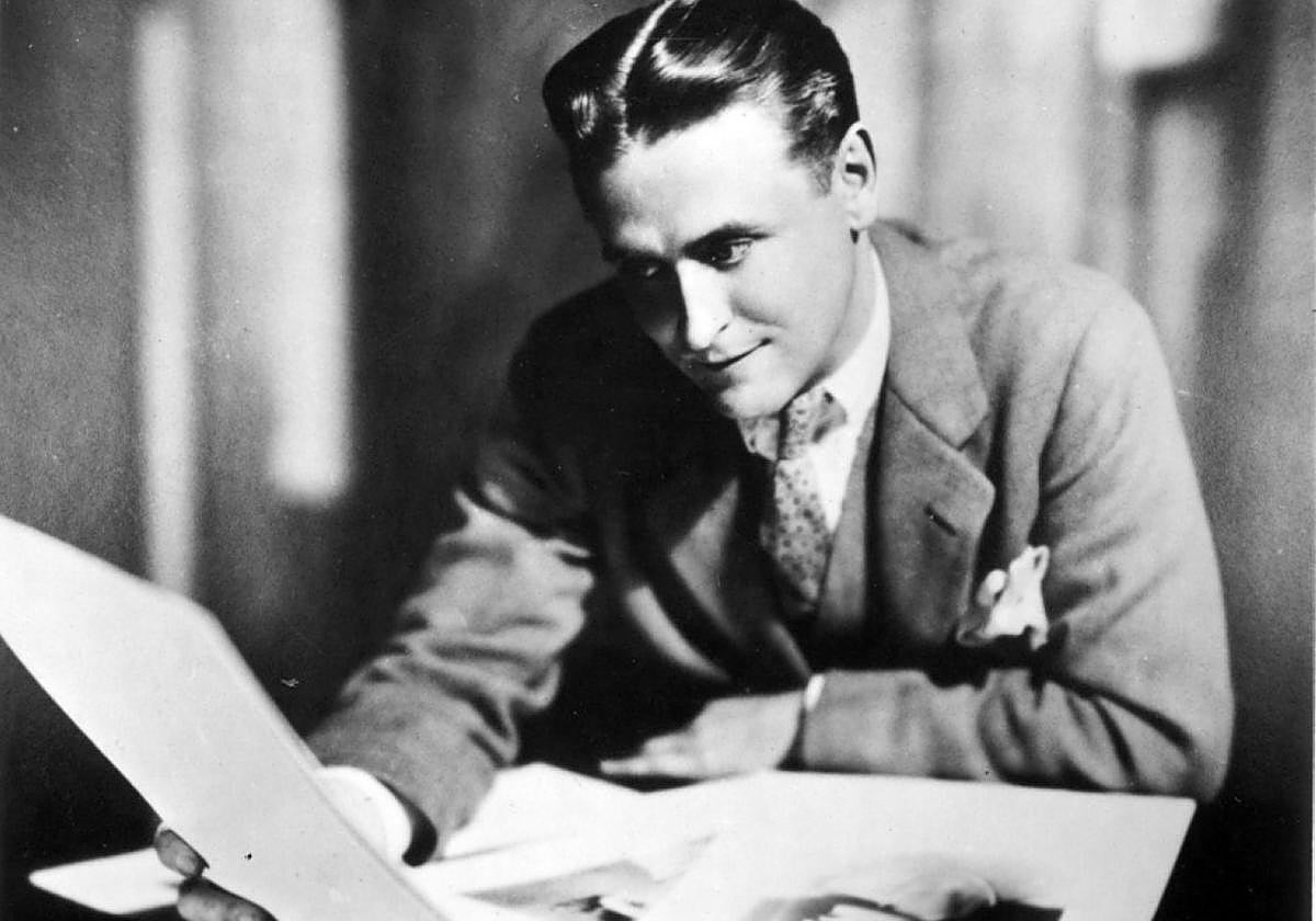 El escritor norteamericano Scott Fitzgerald (1896-1940).