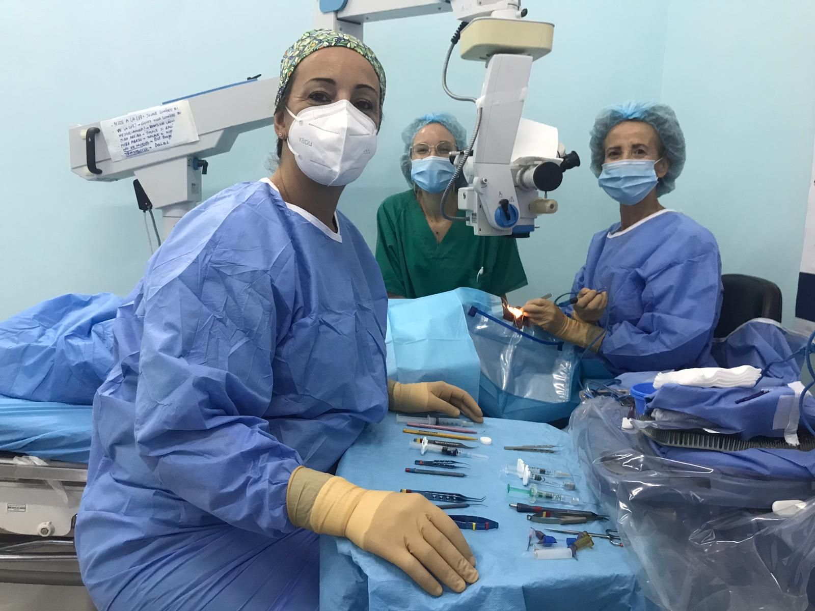 &#039;El milagro de ver&#039;, proyecto humanitario de Azul en Acción con financiación del Colegio de Médicos de la Región de Murcia