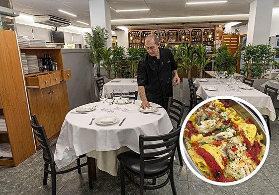 Al detalle. Manolo, al frente de un equipo de camareros pendientes de todo.