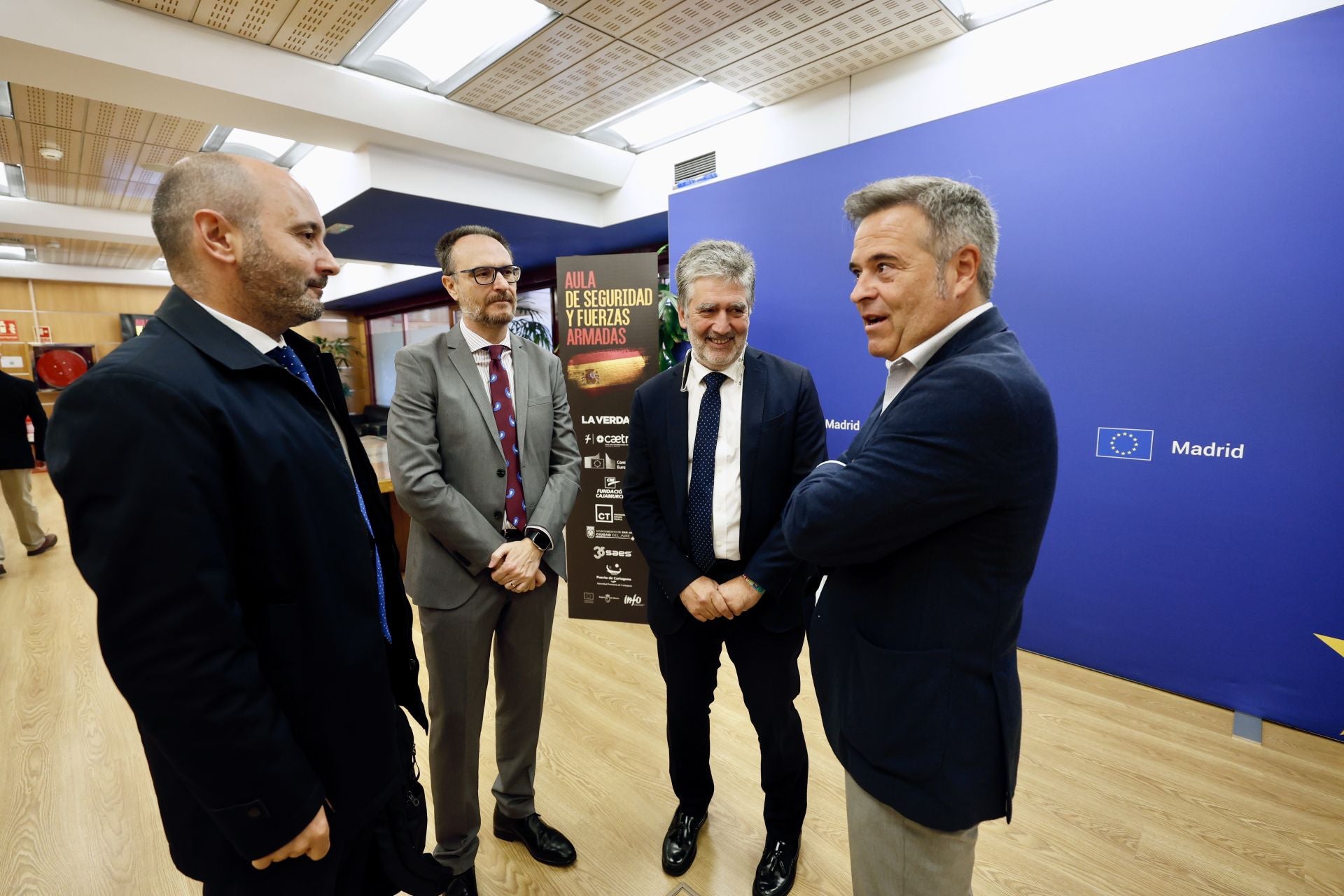 El Aula de Seguridad y Fuerzas Armadas de LA VERDAD, en imágenes