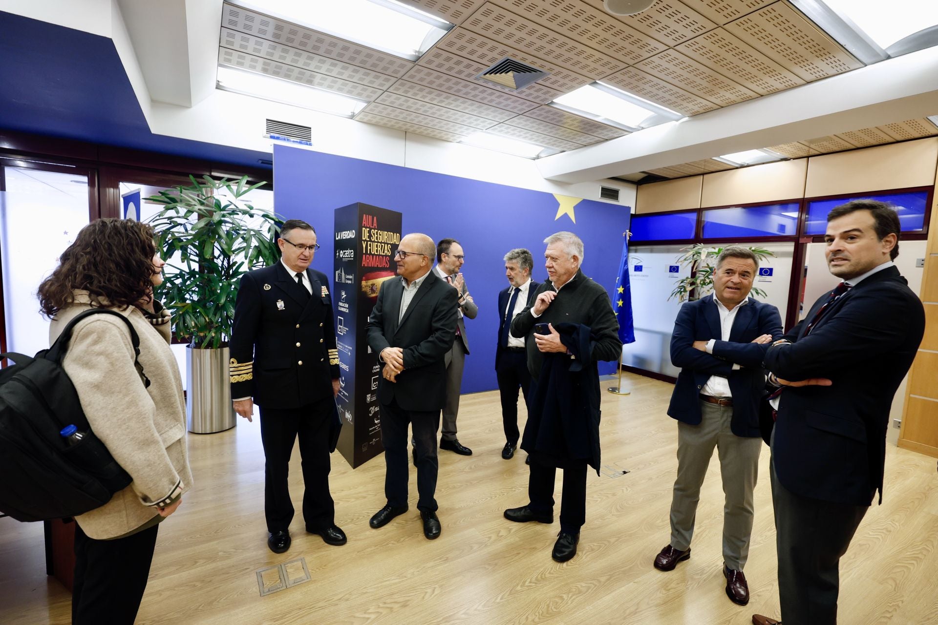 El Aula de Seguridad y Fuerzas Armadas de LA VERDAD, en imágenes