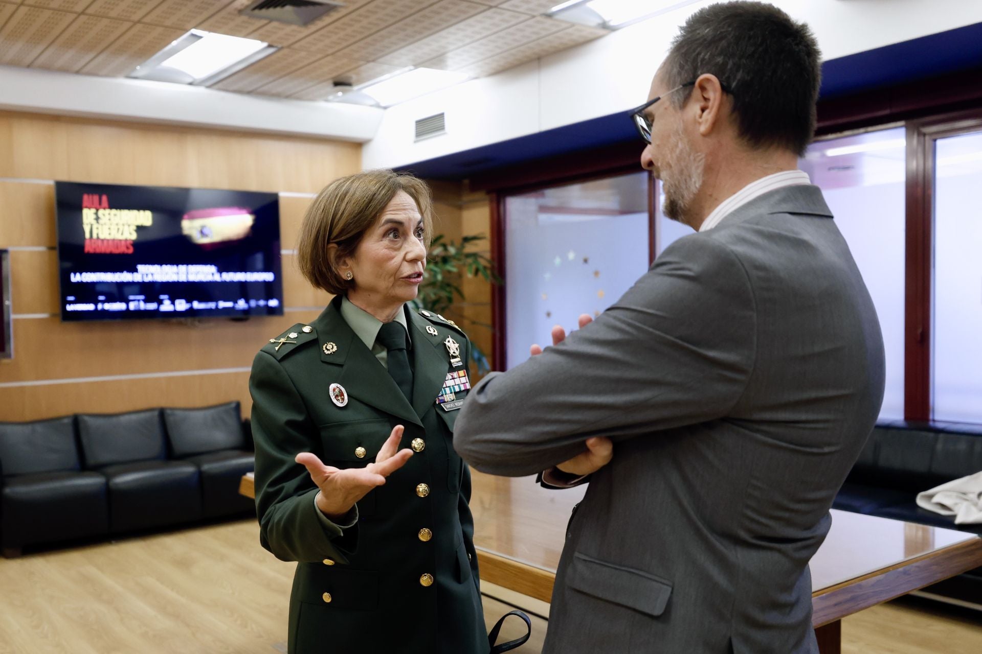 El Aula de Seguridad y Fuerzas Armadas de LA VERDAD, en imágenes