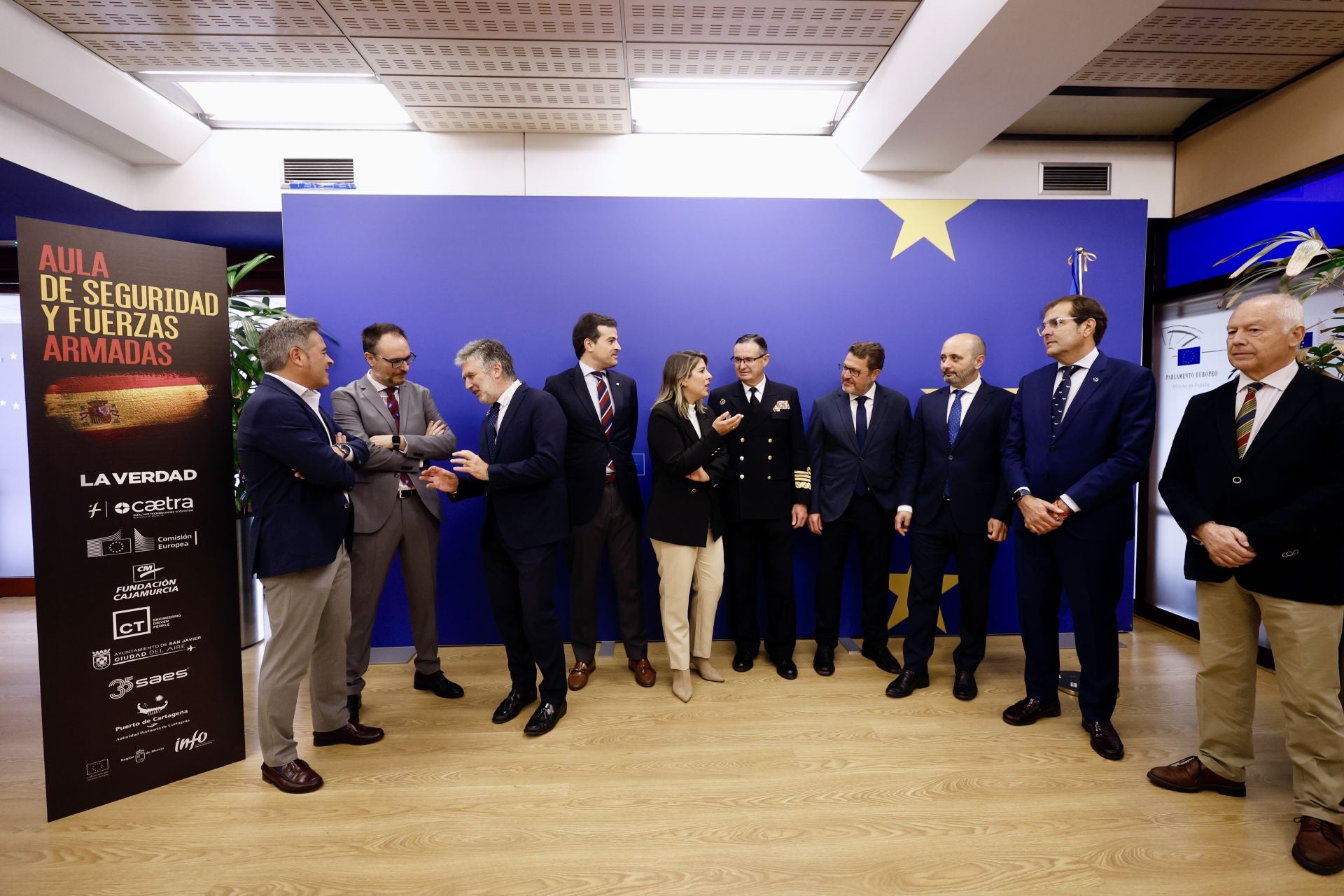 El Aula de Seguridad y Fuerzas Armadas de LA VERDAD, en imágenes